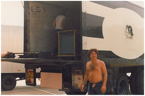 Legendary former Golden Earring tour- and stage manager Maarten Baggerman (Baas Bach)